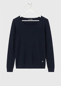 Granatowy sweter Verolala