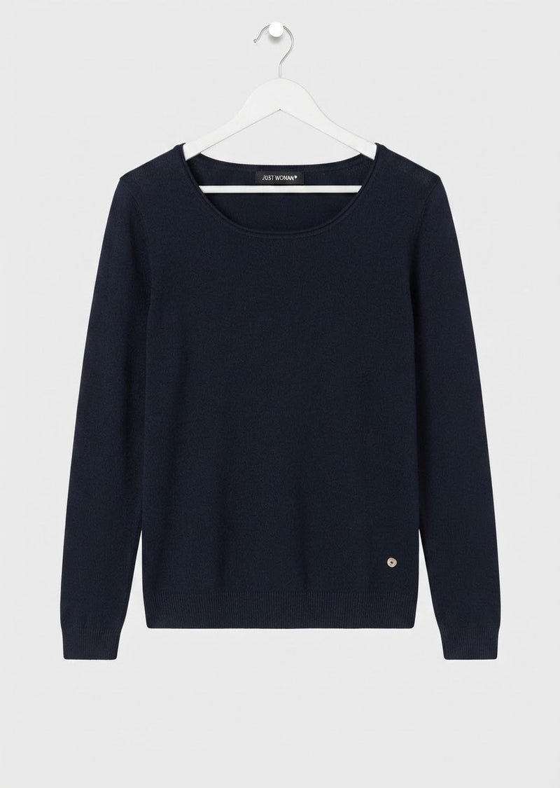Granatowy sweter Verolala